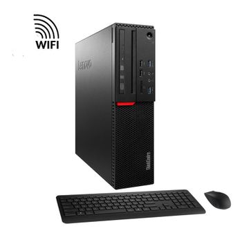 Lenovo M900 - Sff - Ordenador De Sobremesa (intel Core I5-6500, 3.2 Ghz, 4 Gb De Ram, Disco Ssd De 240 Gb, Lector, Teclado Y Raton Inalambrico, Wifi, Windows 10 Pro)-(reacondicionado)-(2 Años De Garantía)