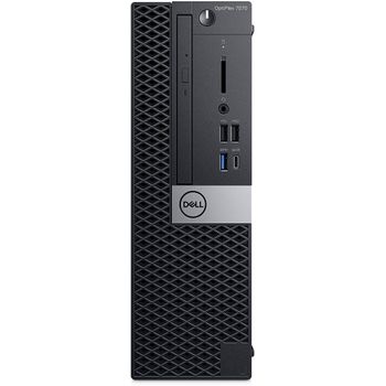 Dell Optiplex 7070 - Sff - Ordenador De Sobremesa (intel Core I5 - 9500, 3.0 Ghz, 8 Gb De Ram, Disco Nvme De 256 Gb, Lector, Windows 10 Pro)-(reacondicionado)-(2 Años De Garantía)