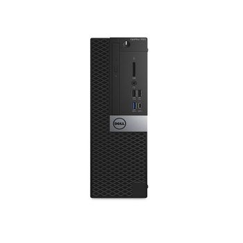 Dell Optiplex 7050 - Sff - Ordenador De Sobremesa (intel Core I7 - 7700, 3.6 Ghz, 16 Gb De Ram, Disco Ssd De 480 Gb, Windows 10 Pro)-(reacondicionado)-(3 Años De Garantía)