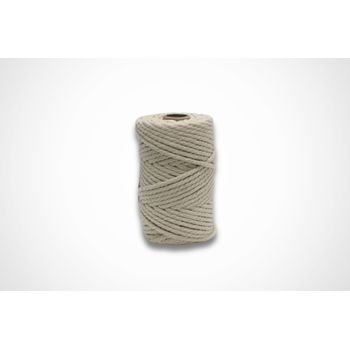 Bobina De Macramé De Alta Calidad, Grosor 5.5mm - 500g, Color Crema, Hilo De Algodón Natural, Perfecto Para Proyectos Creativos