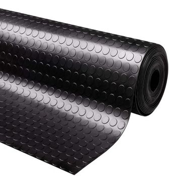 Suelo Goma Circulo Negro - Rollo 3 Mm 15 X 2 M con Ofertas en Carrefour