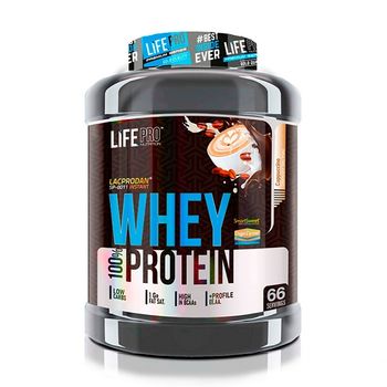 Life Pro - Whey New 2 Kg - Aporte De Proteínas -  Sabor: Capuccino