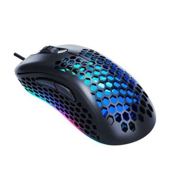 Ratón Óptico Gaming Ligero, Rgb, Usb G540 Con Procesador Para Juegos Smartek