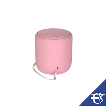 Euroxanty Altavoz Mini Bluetooth Rosa | Pequeño Altavoz Inalámbrico | Altavoz Multifuncional | Cargador Usb