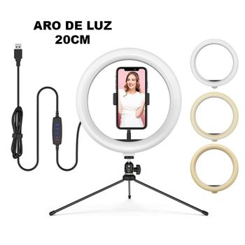 Anillo De Luz Led Con Soporte Para Móviles Brazo Flexible Universal con  Ofertas en Carrefour