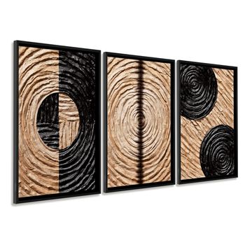 Marcos De Fotos Para Pared Con Paspartu De Madera 50x70 Cm – 60x90 Cm con  Ofertas en Carrefour