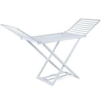 Tendedero Plegable De Resina– Tendal Abatible Balcón Para Interior Y Exterior  Balcón Pequeño (blanco)jardin202 con Ofertas en Carrefour