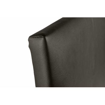 Cabecero Costa (color: Chocolate - Tamaño: 110x50 - Material: Polipiel)