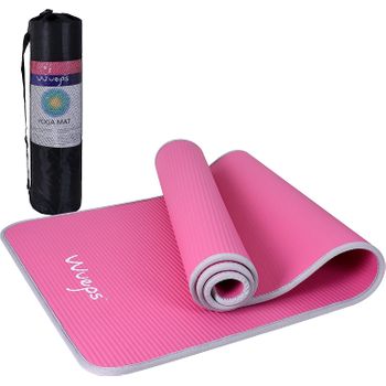 Esterilla De Yoga Y Pilates Antideslizante De 10mm Perpetual Con Correa Y  Bolsa De Transporte