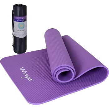 Yoga Mat / Esterilla De Yoga Grosor 10mm Violeta