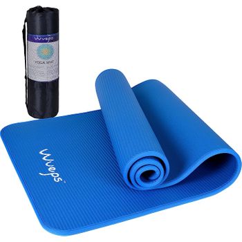 Yoga Mat / Esterilla De Yoga Grosor 10mm Azul