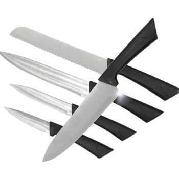 Pack Jamonero Colección Masterpro y Set 3 cuchillos+barra magnética acero  inoxidable