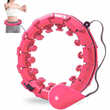 Hula Hoop Aro Fitness Magic Select, 130 Cm, Rosa