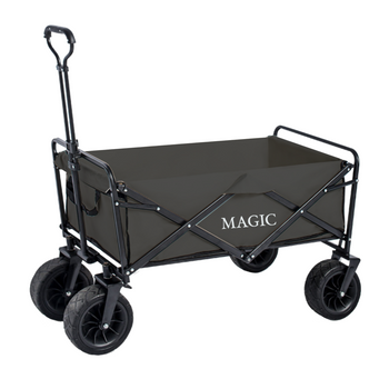 Carro plegable playa c/ruedas especial arena con carga 50 kg Aktive