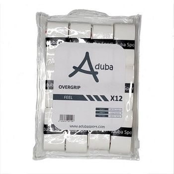 Overgrip Aduba Feel Pack 12 Blanco