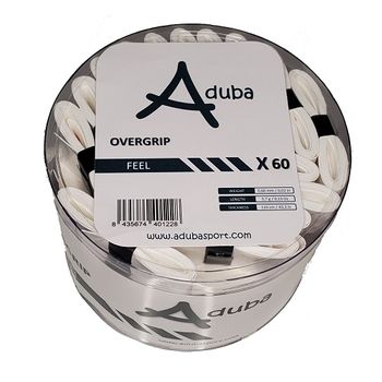 Cubo Overgrip Aduba Feel Pack 60 Blanco