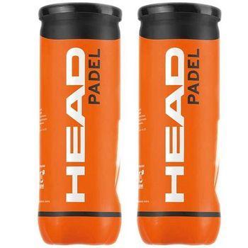 Pack De 2 Botes De 3 Pelotas De Padel Head Padel