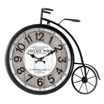 Reloj En Forma Bicicleta Signes Grimalt By Sigris