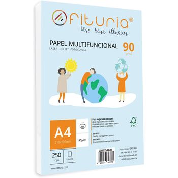 Papel A4, Folios de 80gr, Papel Impresora A4, Paquete de Folios para Uso  Escolar, Laboral o Personal, Folios A4 para Fotocopiadora y Multiusos,  Papel DIN A4 extrablanco - SIDI (100h, 80gr) 