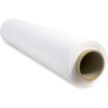 Film De Embalaje Elástico, Film De Plástico Blanco Para Embalar, Rollo De Plástico Protector De Envíos Y Mudanzas, Rollo De 50cm Y Hasta 400 M Estirables - Ofituria (1 Unidad)