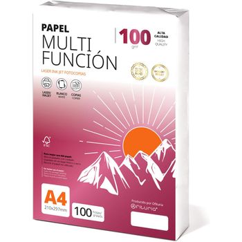 Folios A4 100gr 100 Hojas, Papel Multiusos Para Impresora, Folios Para Impresoras Láser Y De Inyección, Fotocopiadora, Para Uso Oficina, Material Escolar, Paquete De Folios - Ofituria