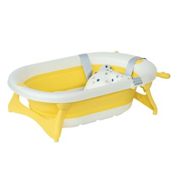 Babify Lagoon Bañera Plegable De Bebe Con Cojín. Plegado Ultra