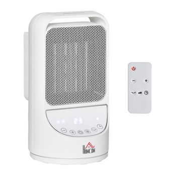 Calefactor Cerámico de Pared 2000W Kekai Programable 45x18x11 cm con Mando  Incluido