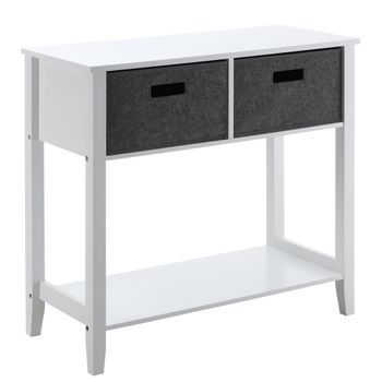 Perchero Con Zapatero De Mdf Homcom 80,5x40x168 Cm Blanco con Ofertas en  Carrefour