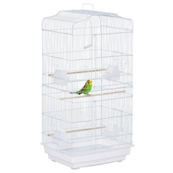 Gallinero Para Exterior De Acero 400x346x263 Cm-pawhut. Plata con