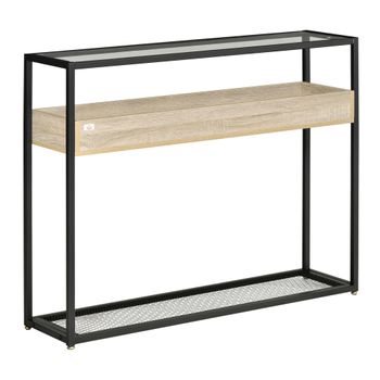 Mesa De Consola Recibidor Entrada Para Salón, Pasillo 101x30x81cm con  Ofertas en Carrefour