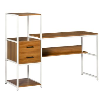 Mesa Escritorio Ordenador Con Ruedas 80x48x76 Cm Negro con Ofertas en  Carrefour