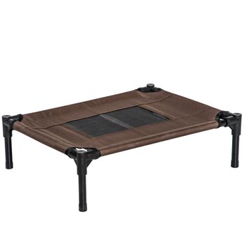 Cama Elevada Para Perros De Tela Oxford Acero 61x46x18 Cm - Pawhut