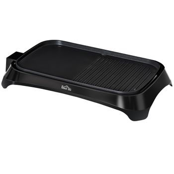 JATA GR195 plancha eléctrica Independiente 2200 W Negro