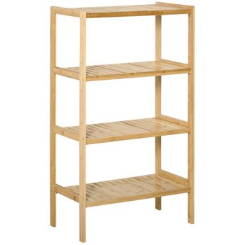 Estantería De Baño Madera Maciza Nogal 36x36x112 Cm Vidaxl con Ofertas en  Carrefour