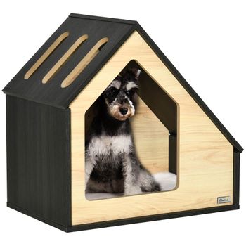 Parque Para Perros Pawhut De Acero 82,5-150x79x61 Cm Negro con Ofertas en  Carrefour