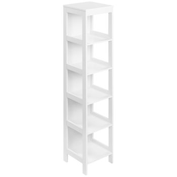 Clp Mueble Para Lavadora Darby Con Estantes Madera Blanco 39x68x166 Cm con  Ofertas en Carrefour