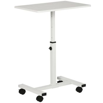 Mesa Auxiliar De Metal Melamina Homcom 45x35x75 Cm-roble Y Negro con  Ofertas en Carrefour