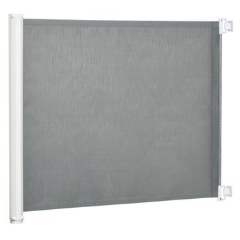 Barrera Seguridad Perros De Acero Plástico 74-80x91,4cm-pawhut.blanco con  Ofertas en Carrefour