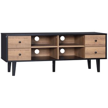 Mesa Con Ruedas De Madera Henor Giro 360º 120 X 40 X 52,5 Cm - Grafito con  Ofertas en Carrefour