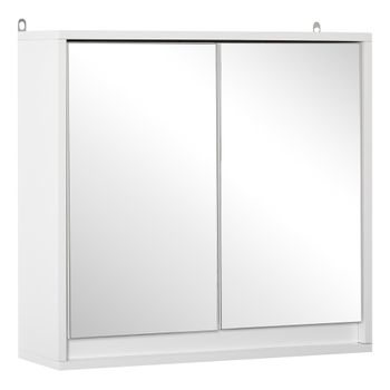 Rogal Armario Espejo De Baño Luz Led Blanco 60x12x45 Cm Rogal con Ofertas  en Carrefour