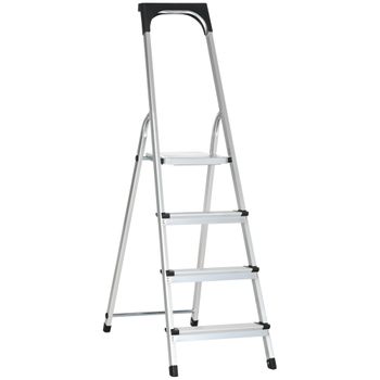 Escalera Plegable De Aluminio 2 Peldaños Roja Y Gris, 7house, Escalera/taburete  Pequeña Doméstica, Escalera De Tijeras Con Tacos Antideslizantes, Resistente Y Estable, 46x48x47cm con Ofertas en Carrefour