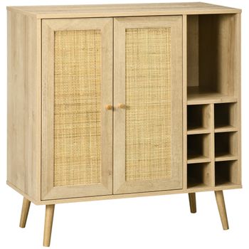 Panera Cocina Abatible Madera Natural Inalsa