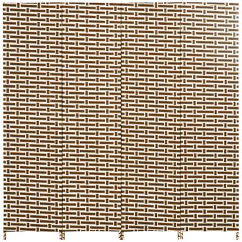 Biombo De Bambú Hilo De Algodón Madera Pino Homcom 180x180 Cm-natural con  Ofertas en Carrefour