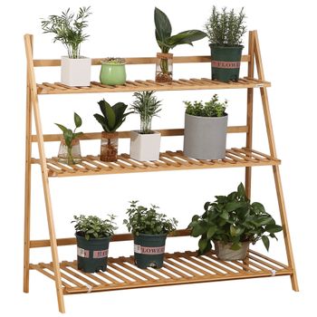 Estanteria Bambu Con 3 Baldas Estilo Escandinavo 80x40xh 110 Cm con Ofertas  en Carrefour