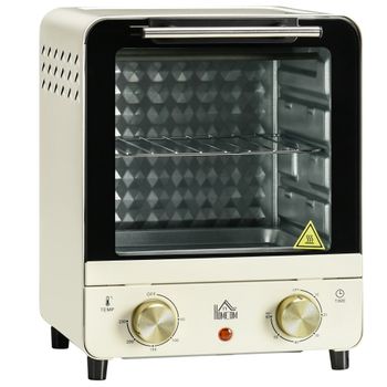 Horno Eléctrico Sobremesa 15l 1000w Temperatura Hasta 230 ℃ Homcom