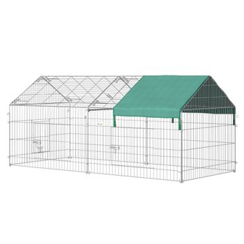 Parque Para Perros Pawhut De Acero 82,5-150x79x61 Cm Negro con Ofertas en  Carrefour