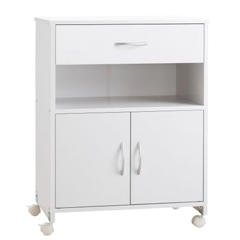 Vinsetto Cajonera Oficina con Llave y Ruedas con Freno 3 Cajones para  Despacho y Hogar Cerradura Llaves Incluidas Moderna 40x40x61,5 cm Blanco :  : Hogar y cocina