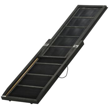 Barrera Seguridad Perros De Acero Plástico 74-80x91,4cm-pawhut