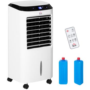 ECO-698 CLIMATIZADOR FRIO (70W) CALOR (2KW), PORTÁTIL, MANDO A DISTANCIA,  PURIFICADOR, HUMIDIFICADOR, TEMPORIZADOR ECODE