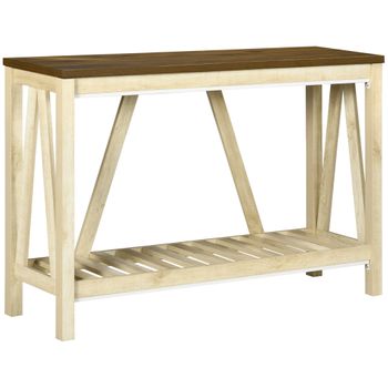 Mesa De Entrada Auxiliar Mueble De Entrada Estrecha 100×30×80cm con Ofertas  en Carrefour